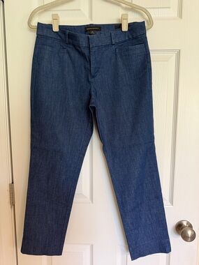 Banana Republic Navy Blue Tailored Ankle Pants